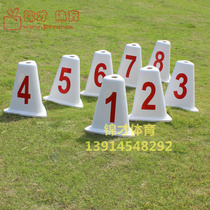 Special ABS glass fiber reinforced plastic material road pier Track and field track split road sign Obstacle marker road sign