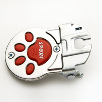 Foot pedal folding and thickening of the rear foot pedal after the mountain bike electric car rear foot pedal