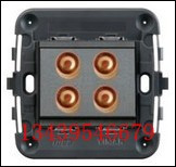 (VIMAR Italy Weimai Electric) IDEA network information series four-digit audio socket