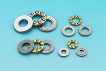 Micro flat thrust ball bearing F4-10 size 4*10 * 4mm middle brass cage