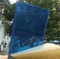 8mm 10mm blue transparent plexiglass 20 * 30cm size