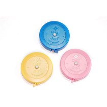 D101 Jingmu plastic tape measure telescopic ruler hand tool measuring gauge inch ruler soft ruler 15cm