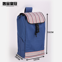 Escape Crown Large Capacity Shopping Bag Portable Vegetable Car Handcart Bag Climbing Floor Load Truck Accessories