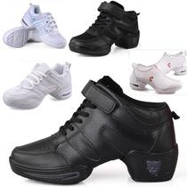 Spring Autumn Summer White Black Mesh Noodles Breathable Dance Shoes Softbottom Women Fitness Modern Dance Square Dance Womens Bodybuilding Sport