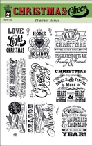 HOTP transparent stamp transparent seal Christmas cheers 1122