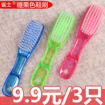 Nestles Candy color shoe brush brush Shoe wash brush Shoe brush Laundry brush Soft brush shoe brush Cleaning brush