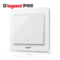tcl Legrand switch socket panel Yidian Magnolia White doorbell switch button wall power Type 86
