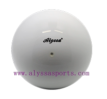Alyssa professional art gymnastics ball-adult standard 18 white size color selection is not returned