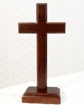  American Black Walnut Solid wood Desktop Cross 23cm