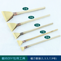 Guizhou Miao handmade Batik diy tool material Painting wax painting batik knife 1 3 5 7 9 wax knife set