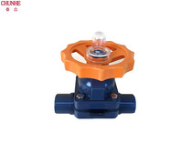 UPVC diaphragm valve PVC diaphragm valve Engineering plastic diaphragm valve Globe valve 25mm DN20 6 points