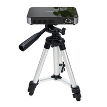 Pi rice nut micro projector projector projector tripod mini portable floor stand with tray