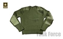 New American original USMC warm and cold green sweater outdoor sports tactics leisure elastic full wool