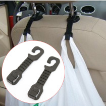 Car interior hook chair back rotation multifunctional creative storage hook sundries headrest storage two packs
