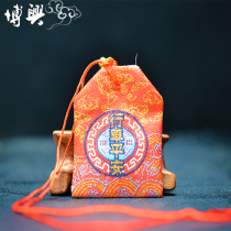 Boxing Buddhist bag jewelry jewelry bag Beed Beed hand string bag brocade bag blessing bag Buddha blessing bag driving safety bag