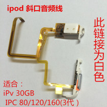 Suitable for new classic video IPC ipv Diagonal Port audio cable hole switch hold key white