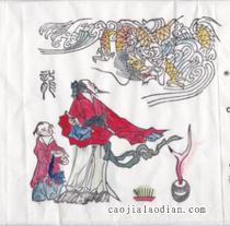 Zhuxian Town) Yu Shengrong) Song hand-painted New Year pictures) Intangible Cultural Heritage