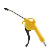 Wave shield copper nozzle dust blowing gun high pressure pneumatic dust blowing gun telescopic air blowing gun dust removal gun