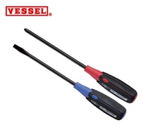 Japan VESSEL Wei Wei NO 700 phillips screwdriver slotted plus hard soft plastic handle screwdriver Screw screwdriver