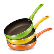 Aishida frying pan non-stick pan 24CM less lampblack cooking pot G8224E