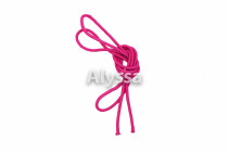 Alyssa professional art gymnastics rope Advanced Hemp monochrome-pink