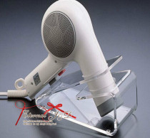 Spot transparent acrylic hair dryer display rack hair dryer display rack supermarket hotel air blower storage rack