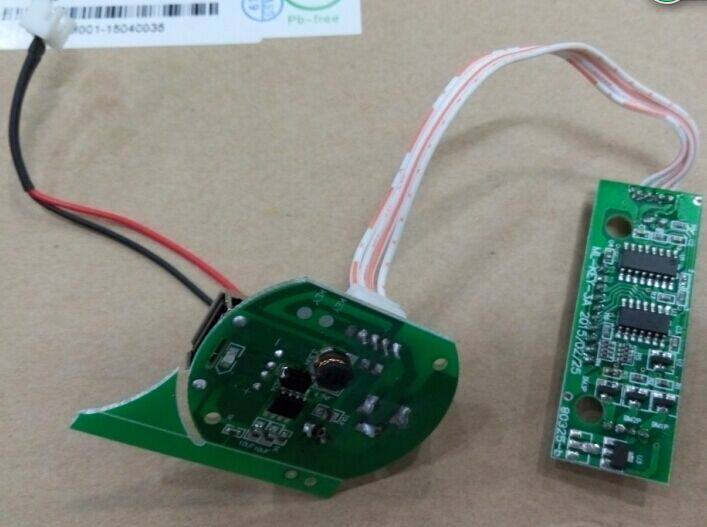 Fishing lamp plastic part waterproof plug display flashlight accessories fishing lamp accessories circuit board special l