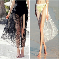 Lace beach towel bikini wrap gauze skirt beach shawl shawl dress seaside hot spring swimming