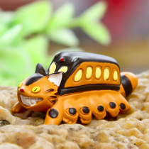 Miyazaki Jungli Cat Dragon Cat Bus Dragon Cat Bus Diy Hand Office Microscape Gardening Multimeat-made View