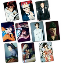 shinee Married To The Music crystal card sticker matte bus set 10 KT720