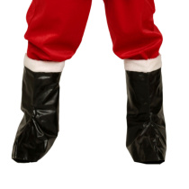 Qiqifang Christmas clothing leather boots-Santa Claus shoes Christmas boots Santa Claus boots 100g