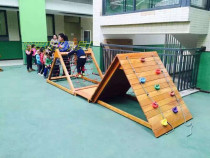 Kindergarten sensory training equipment combination Climbing expansion training props Childrens paradise outdoor toys