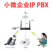 1 external line enterprise telephone switch Local area network telephone system supports SIP protocol IP telephone WIFI1 8 cloud management Enterprise ringbell voice navigation Broadcast FXO