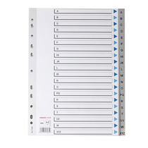 Kinderley T1020 colloidal paper gray letter classification index card 20 page split paper