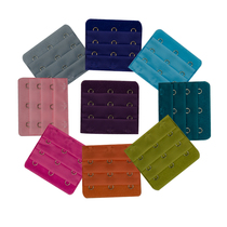 Connection buckle bra extended buckle underwear lengthened buckle shoulder strap buckle accessories three rows of three buttons