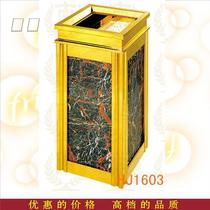 Titanium marble upper opening fruit box seat trash can Hotel apartment elevator entrance all kinds of utility bucket