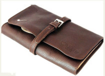 Imported Italian Safin Savinelli Folding Multi-pipe Pipe Bag Leather 4 Bucket T660