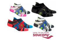 Saucony XP Cushioned Socks Marathon Trail Running Jogging Racing Quick Dry Compression Socks