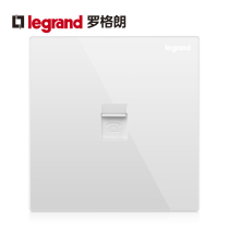 Rogrand switch socket Yijing Shidian White a single phone voice super signal power supply Type 86