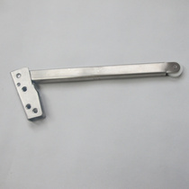 Fire door closer stainless steel sequencer sequencer spring return device door closer