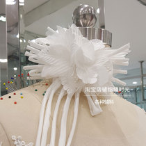 Three-dimensional big flower finished wedding dress waist belt clothes decoration accessories DIY handmade diy bridal headdress accessories