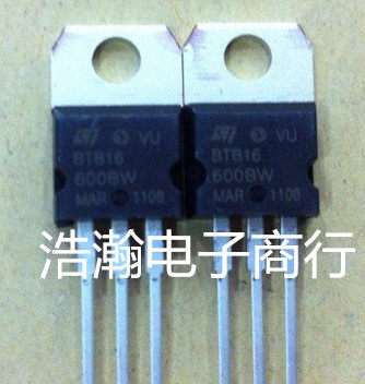 Bidirectional SCR BTB16-600BW 16A 600V TO-220 import disassembler