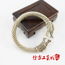 Antique miscellaneous items antique silver jewelry silver bangles bracelets silver twisted wire spigots antique bracelets fine craftsmanship good coating