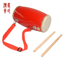 Mas legend 12cm childrens waist drum head layer buffalo leather waist drum dance drum doll Yangko dance waist drum