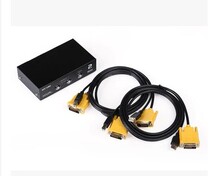 New Maxtor MT-2102DL DVI port KVM switcher 2 port HD automatic USB 2 in 1 out wiring