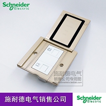 Schneider 2016 new open type ground plug phone computer ground plug 86 type waterproof E228TRJ5BAS