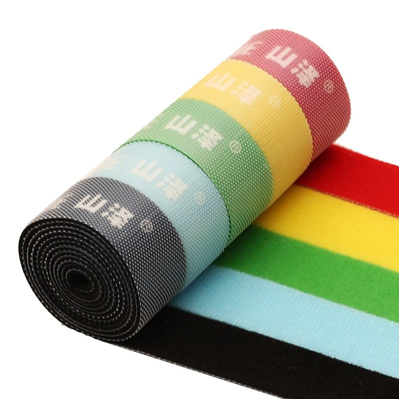 Yamazzawa free-cut computer tie strap strap tied tie tie strap back-to-back magic sticker 20 x 1000mm