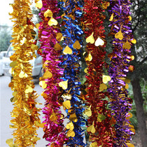 Xinhang wedding supplies celebration festival decoration colorful hair strip ribbon flower color bar Christmas celebration