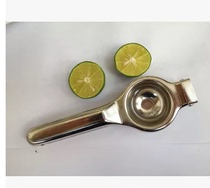Milk tea shop Stainless steel green orange lemon clip Manual juicer Baby fruit lemon squeezer Kumquat clip