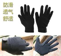Special Knight outdoor equipment riding equipment breathable non-slip white black men and women equestrian sports gloves